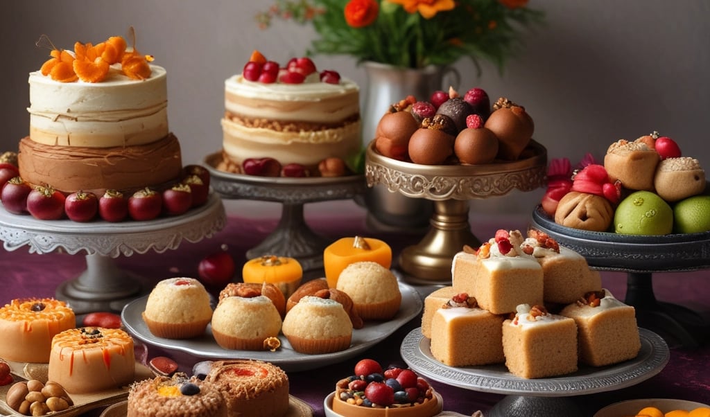 cupcake and cake lot