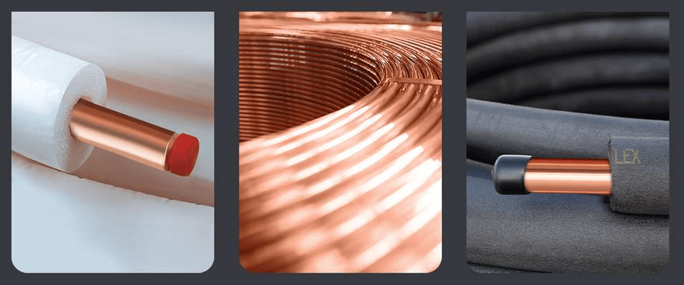 isoliertes kupferrohr