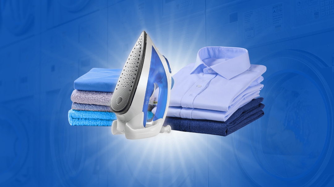 Vos vêtements soigneusement pliés Comme vous l'aviez prévu avec Laverie Mitch.