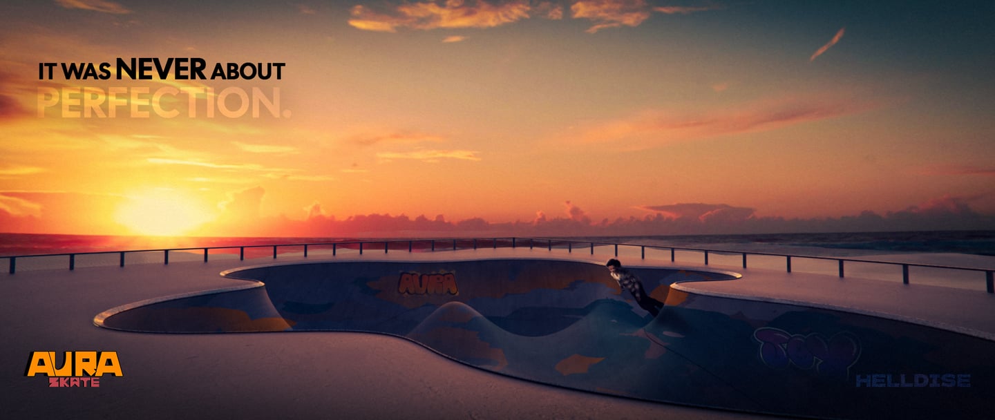 Aura Skate: SK8 Be4ch Park