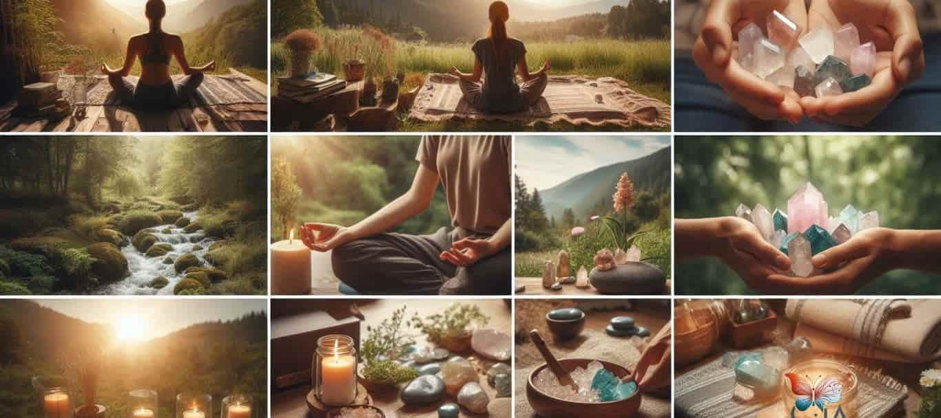 imagenes que captan un espacio natural para relajar la mente y el cuerpo en un retiro espiritual