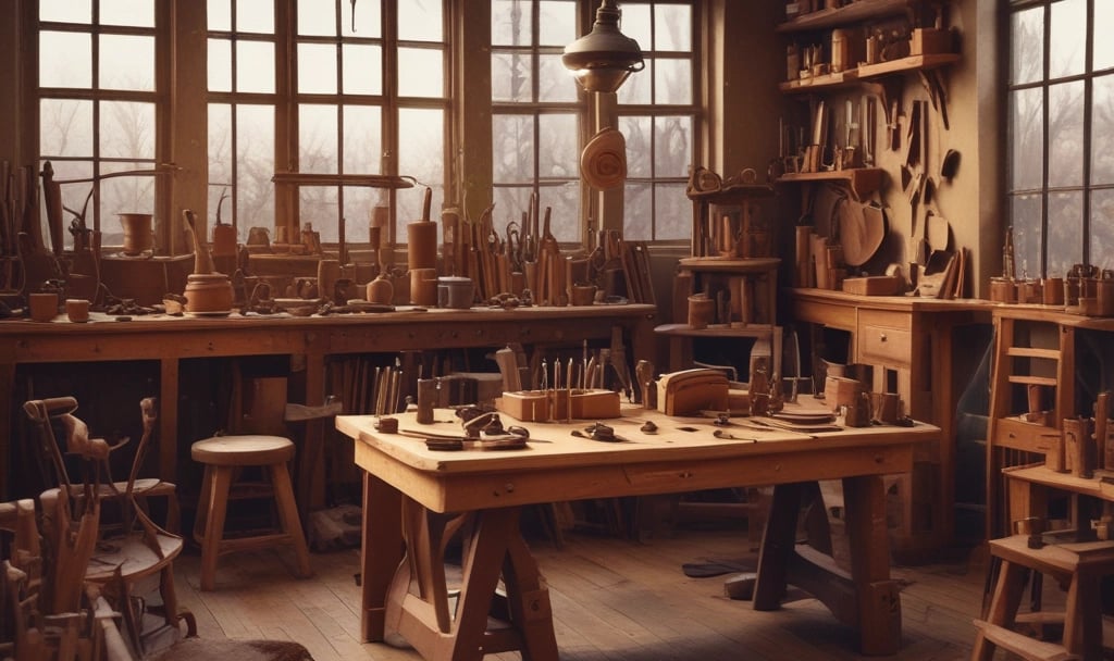 A beautifully crafted wooden cutting board showcasing intricate design and craftsmanship.