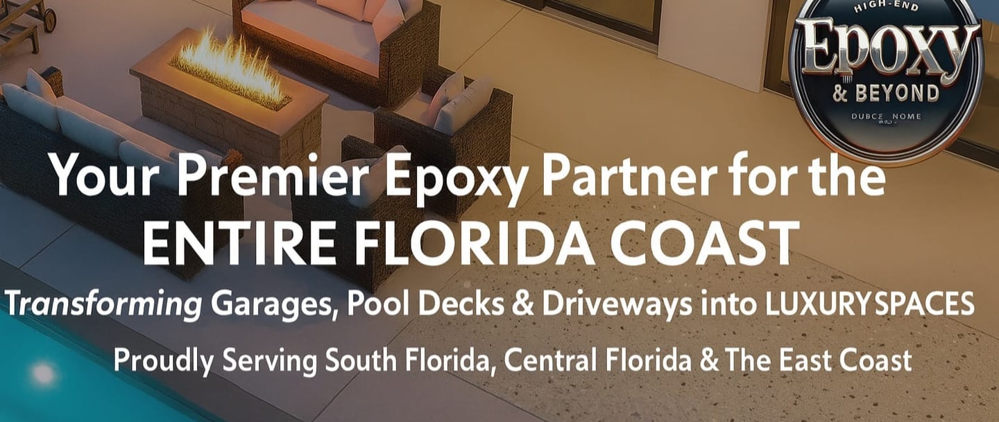Epoxy Flooring Serving South Florida, Central Florida, East Coast