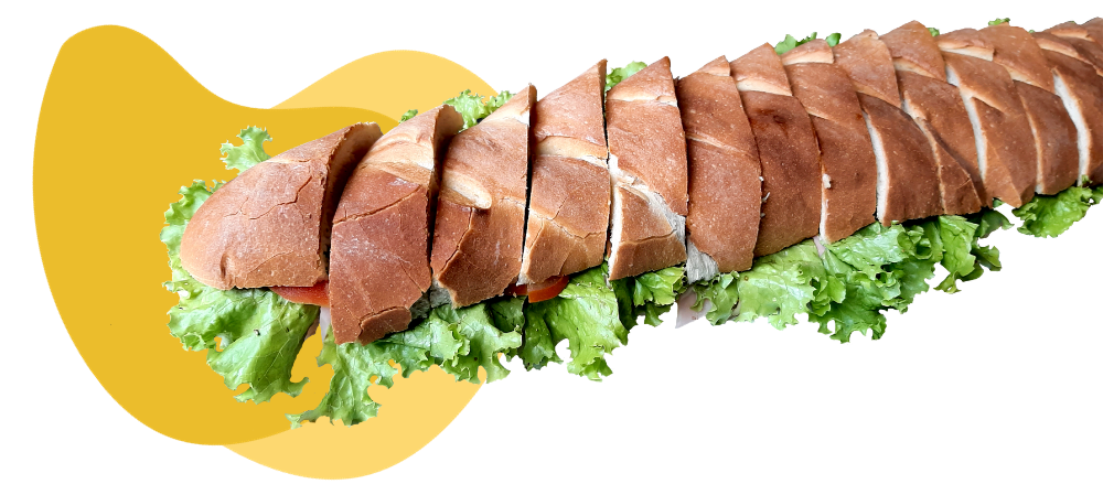 lanche de metro