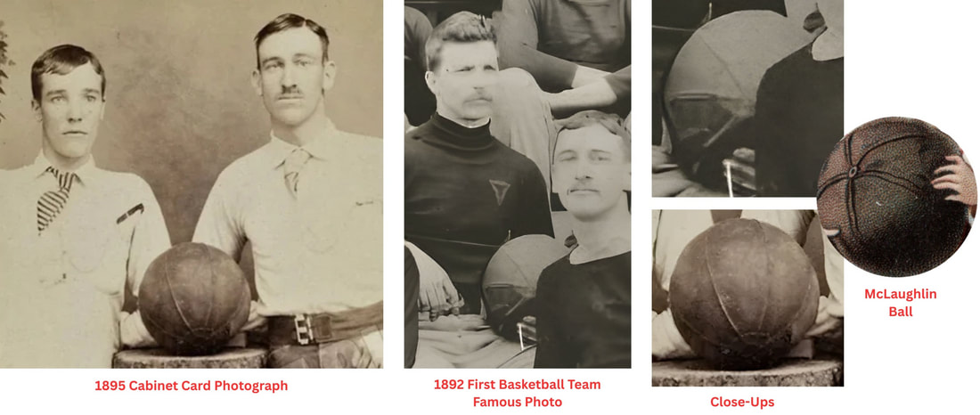The First Basketballs ever made?