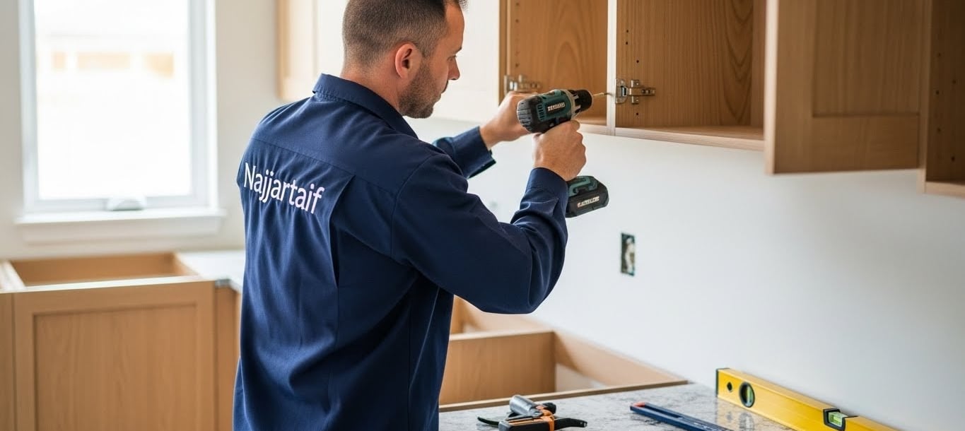 كيف تختار أفضل نجار تركيب دولايب بالطائف