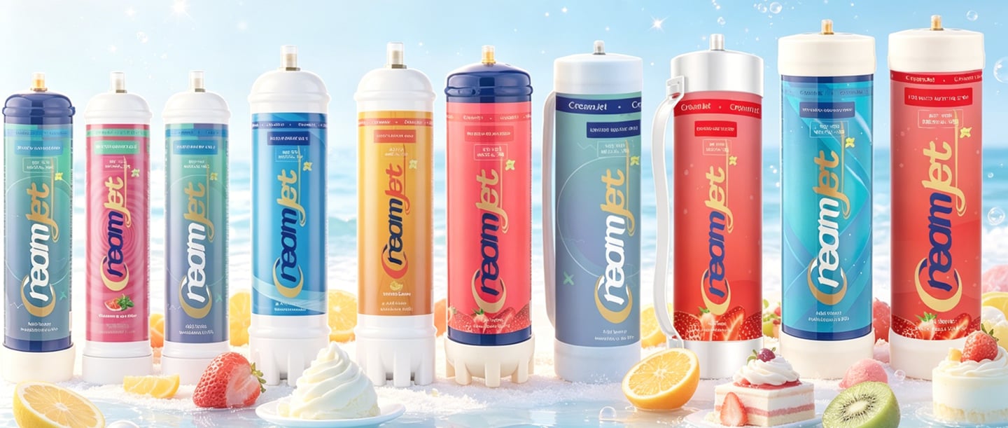 CreamJet food grade cream charger
