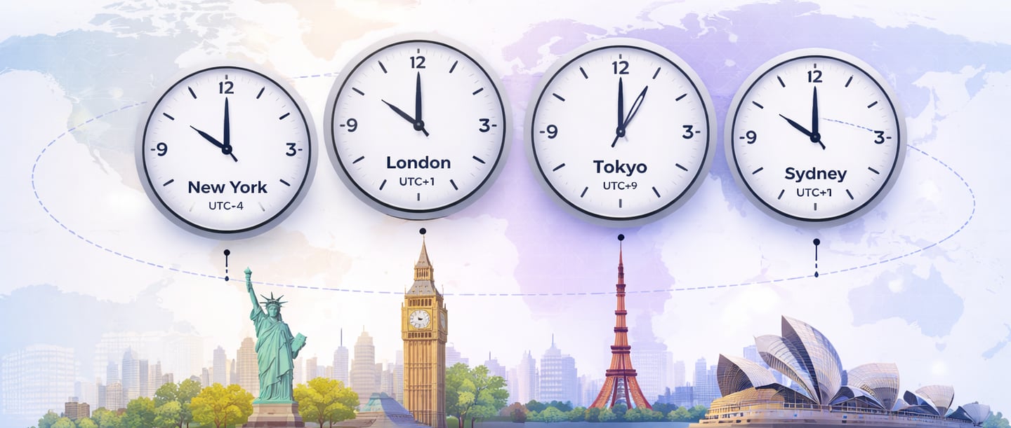 Time Differences Between Locations Worldwide A Simple Guide to Understanding Global Time