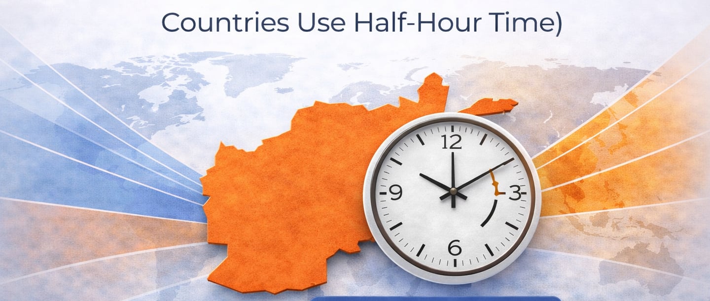 Why Afghanistan’s Time Zone Is 30 Minutes Off_timenowonline.com