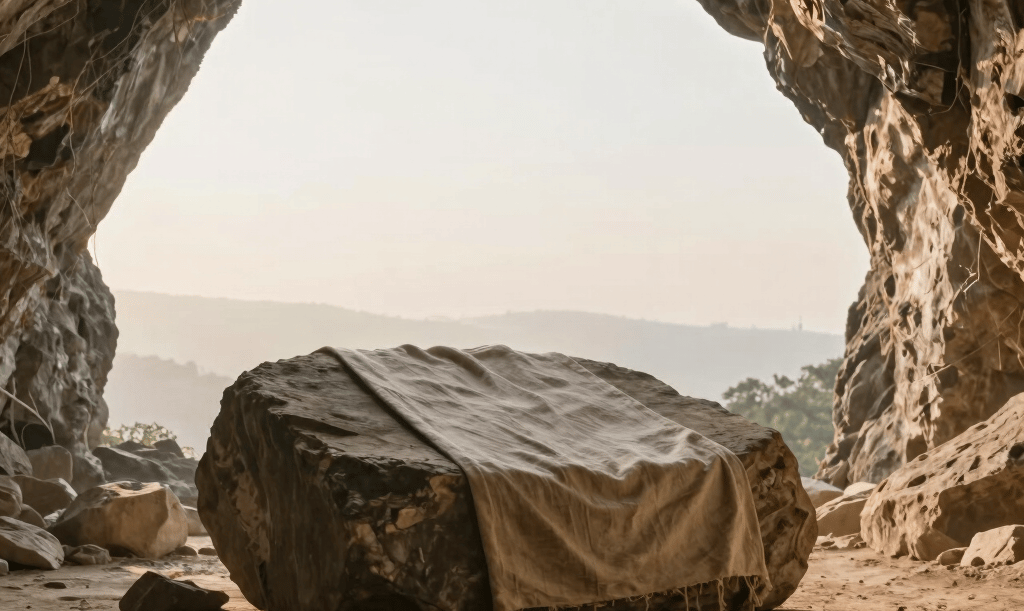 A serene sunrise over a quiet path symbolizing a new spiritual journey.