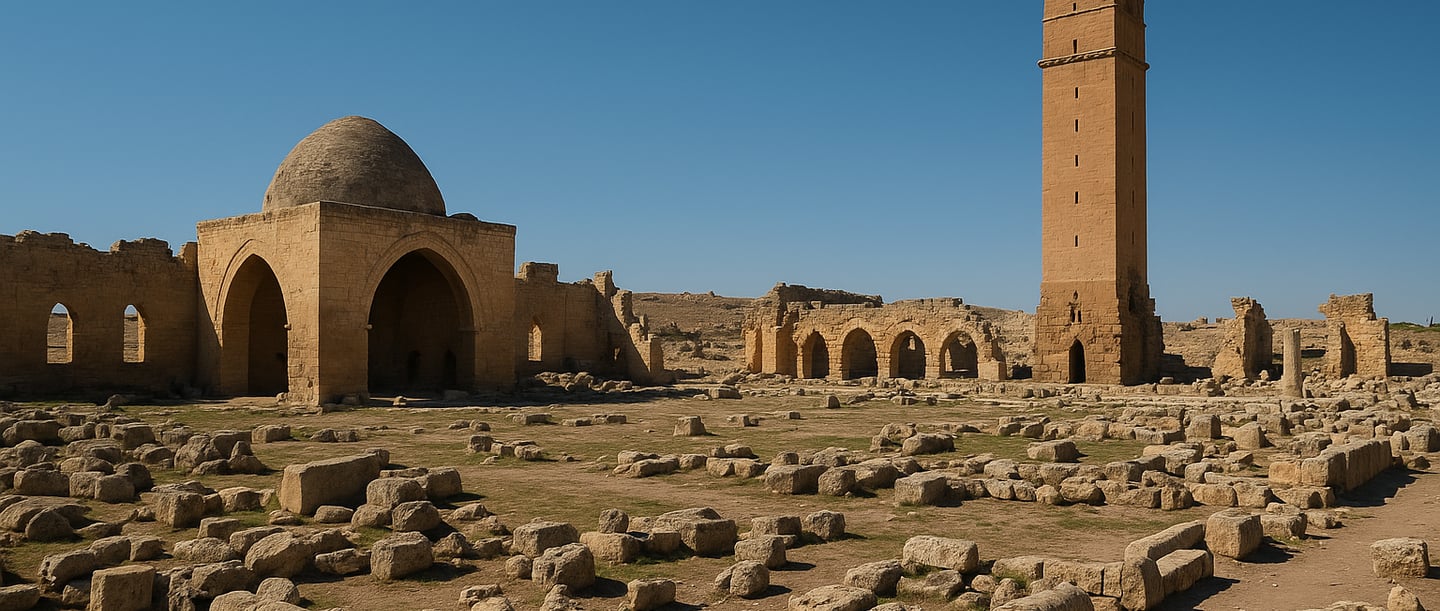 Harran Üniversitesi ve Harran Ulu Camii Kalıntıları