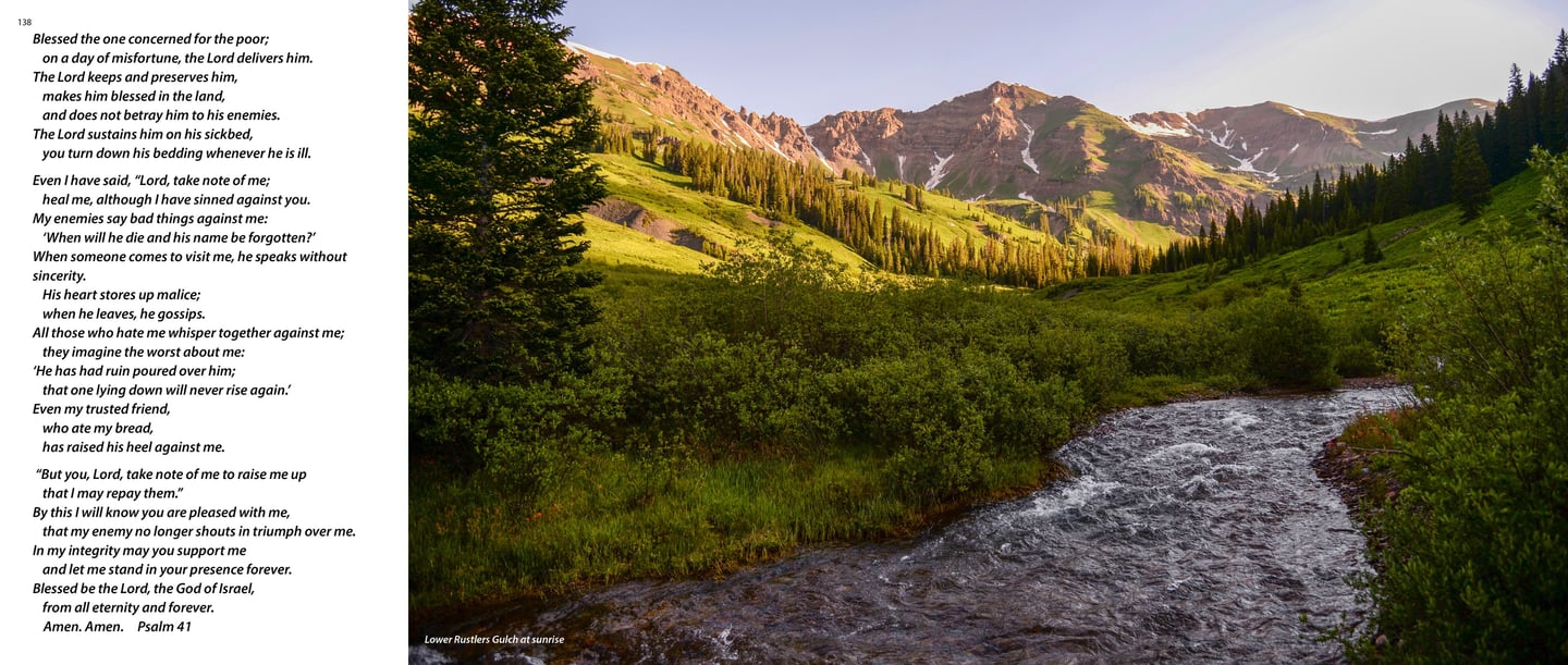Lower Rustlers Gulch summer sunrise