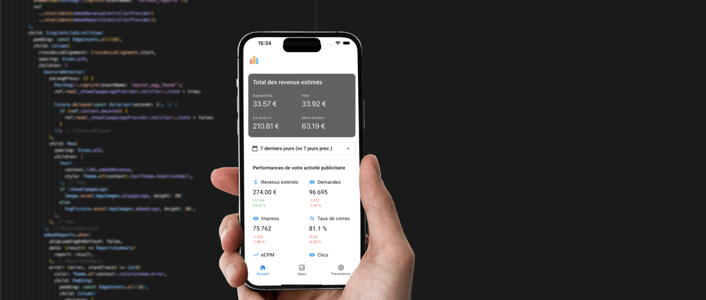 Application AdView développée par Alpaga