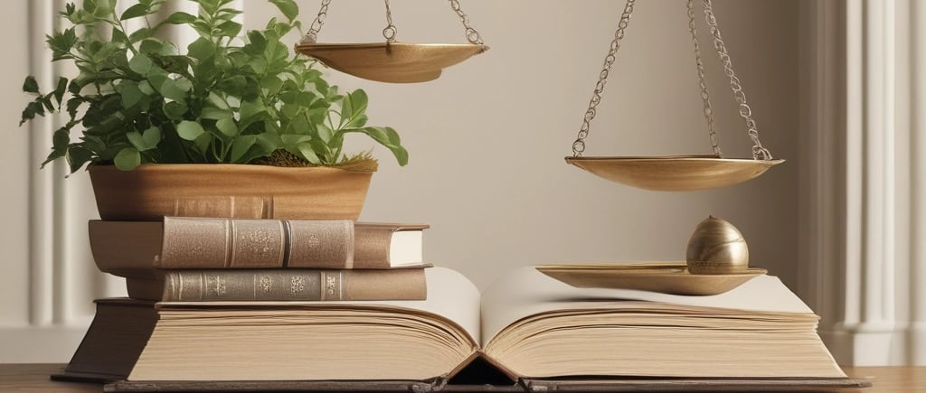 Professional lawyer consulting with client in modern office setting