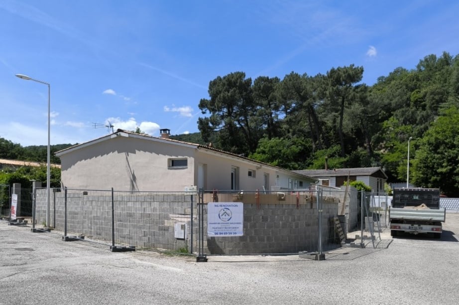 cloture en parpaing arrondi