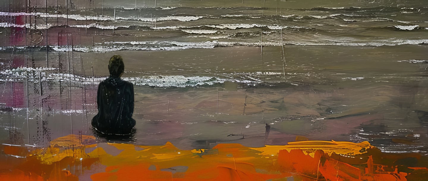 Finding Joy on Fairbourne Beach North Wales 