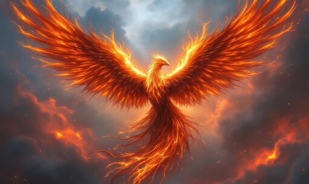 a bird that is flying through the sky