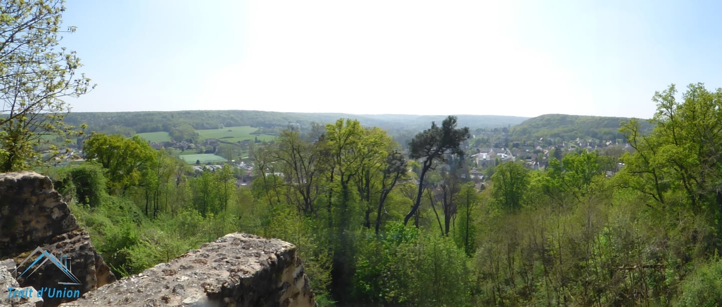 Vue vallée de Chevreuse depuis La Madeleine