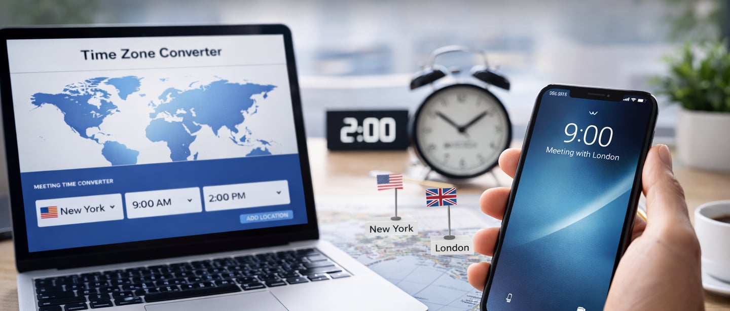 How Time Zones Affect International Meetings_timenowonline.com