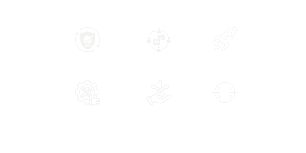 Icons depicting our company culture