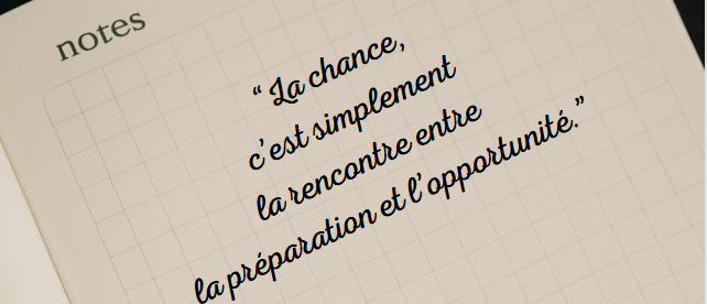 préparation , opportunité , motivation