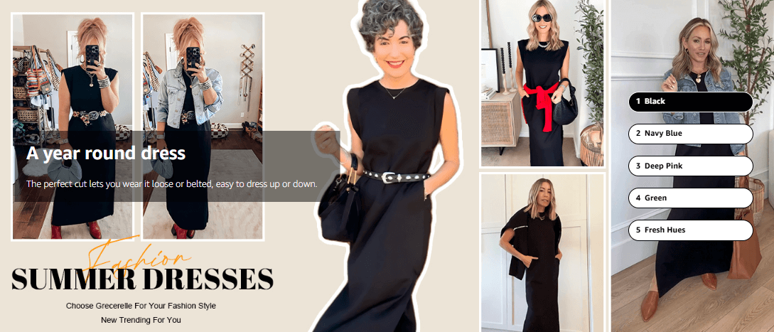  Stylish and functional Grecerelle versatile travel dress suitable for National Parks 2025 trips