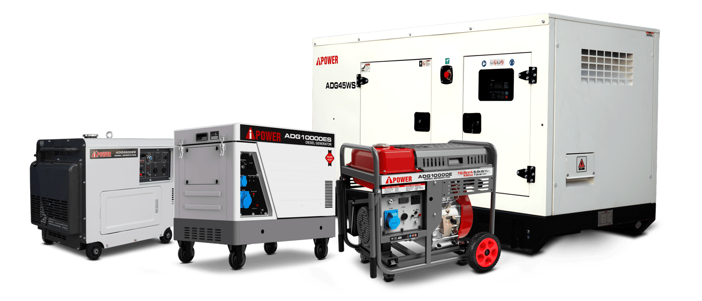AiPower Diesel Generator - Reliable silent power solution for home and commercial use.