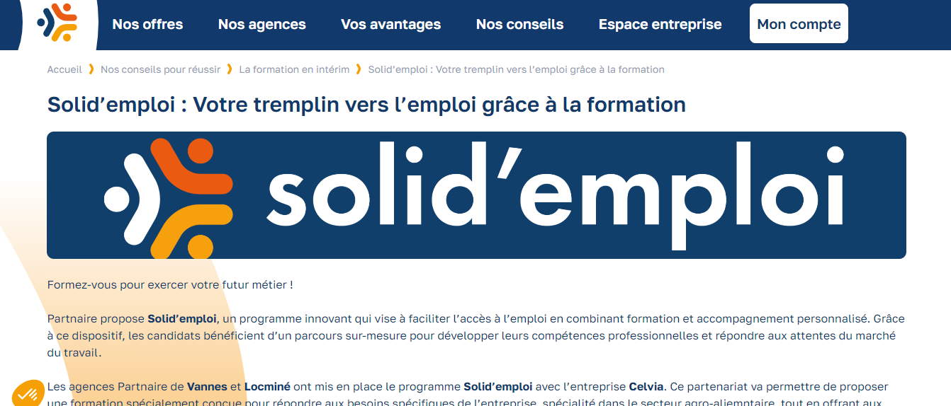 sample website screenshot