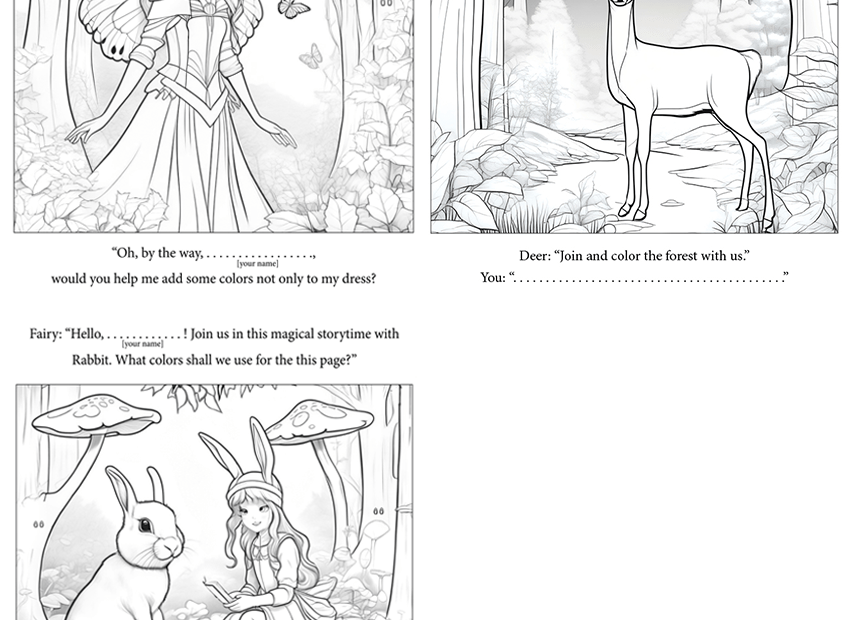 ubawi-Meet-Fairies-and-animals-rabbits-deer-and-butterflies-mushrooms-in-the-magical-fairy-forest-pages-mobile