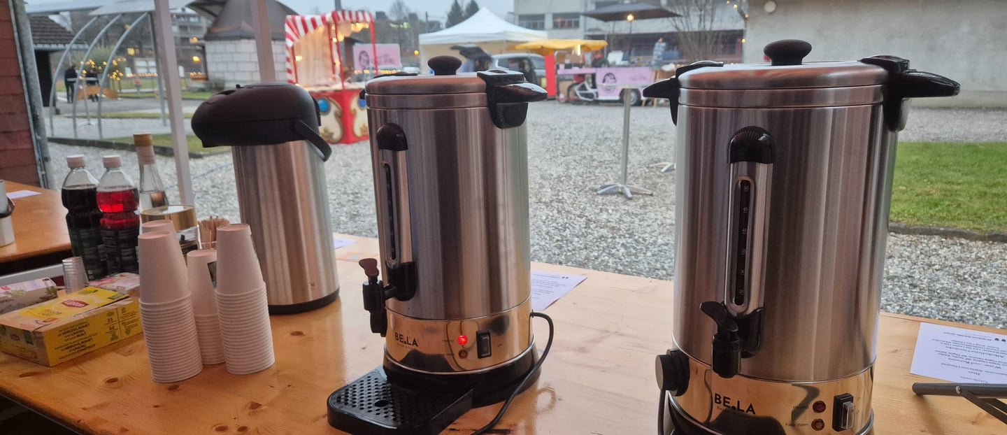 Ausschank Glühwein-Catering