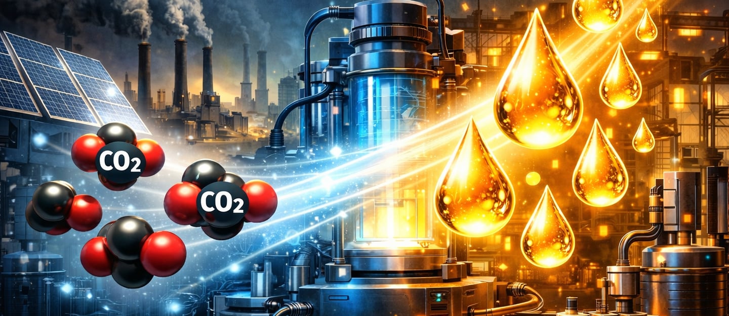 Chinese Solar Tech Pawer Turn CO2 