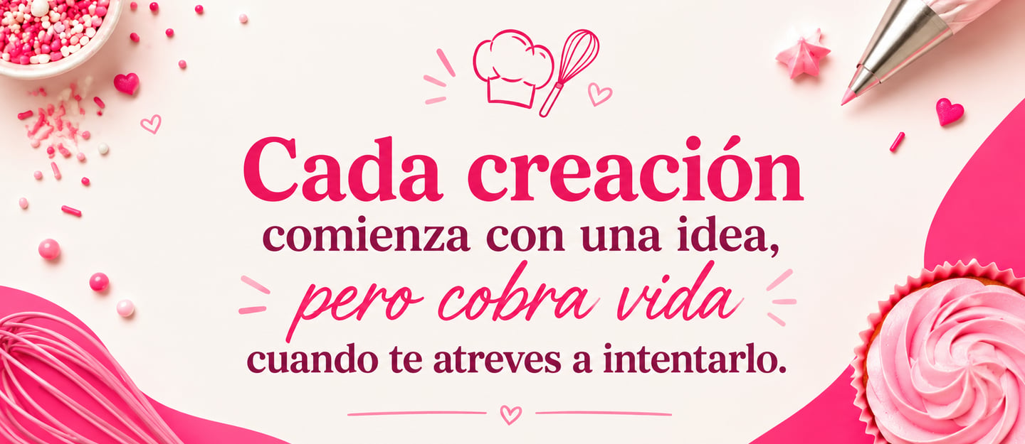 Emprendimiento y creatividad en repostería