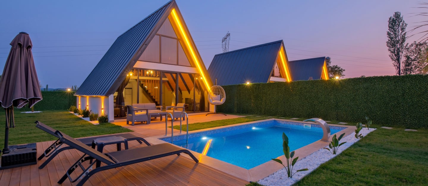 Köyceğiz havuzlu bungalov