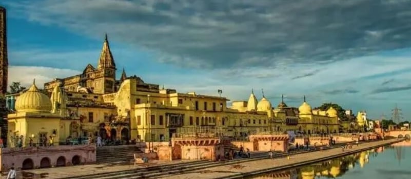 a river with a boat in the water