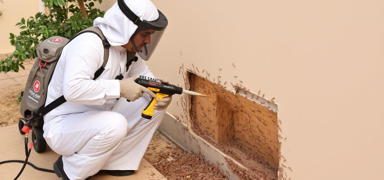 مكافحة حشرات الرياض مع شركة سيف - رش متقدم