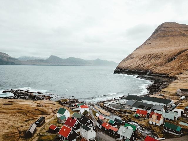 a small town in Faroe Islands