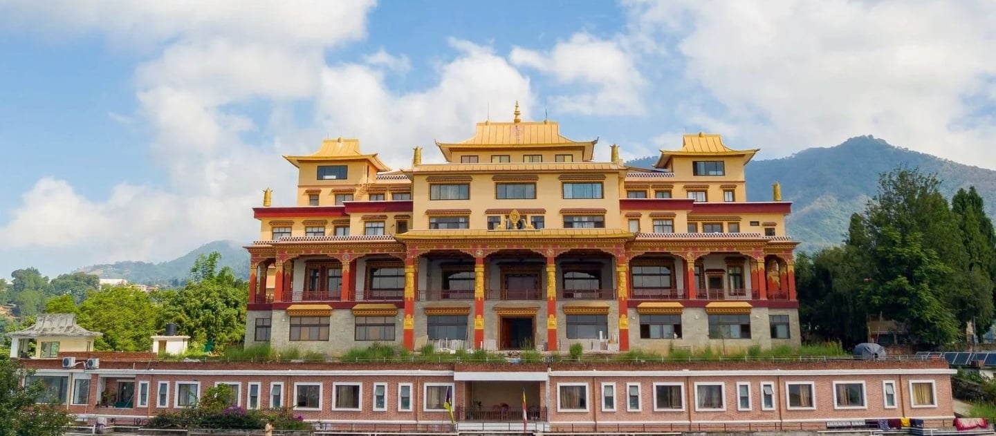 Osel Ling Monastery Kathmandu home of Tergar Tibetan Buddhist LIneage