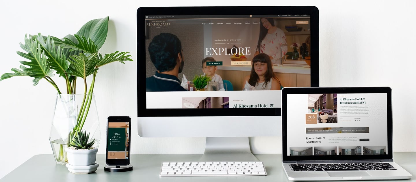 Al Khozama Hotel and Residence mockup