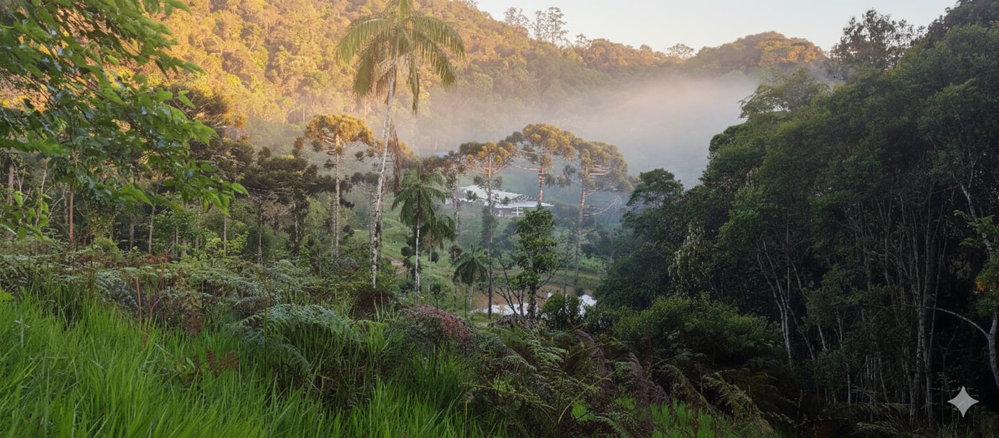 Refúgio na natureza em Juquitiba SP: Mata Atlântica preservada no Rancho São Bento.