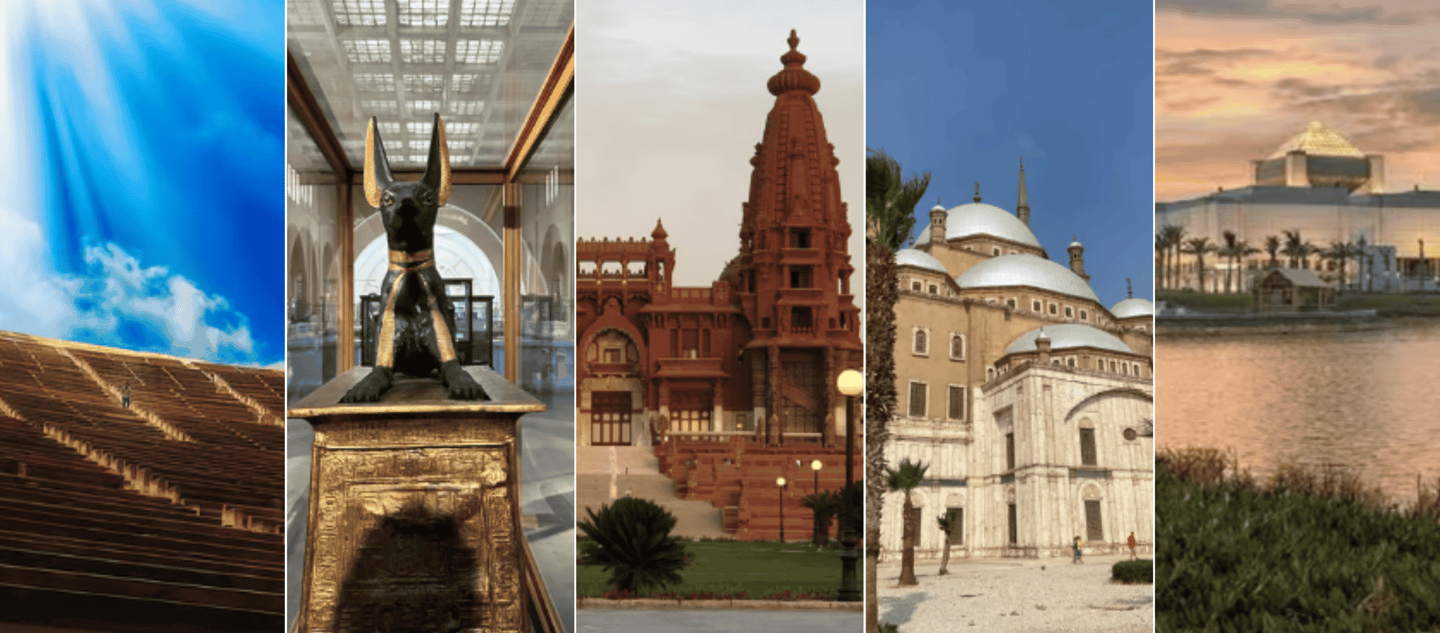 View of Cairo’s royal palaces and ancient churches showcasing the city’s rich cultural and spiritual