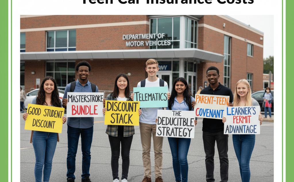 Teen car insurance cheaper