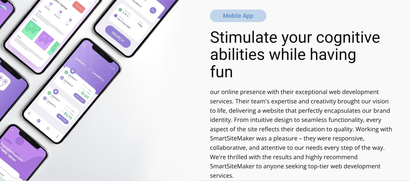 a group of mobile phones with the text, simulating, and a texting