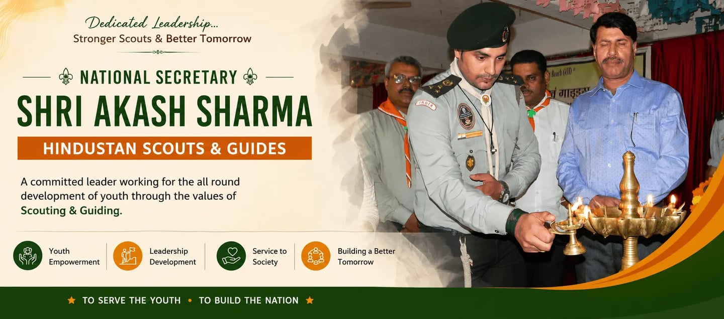 National Secretary of Hindustan Scouts & Guides