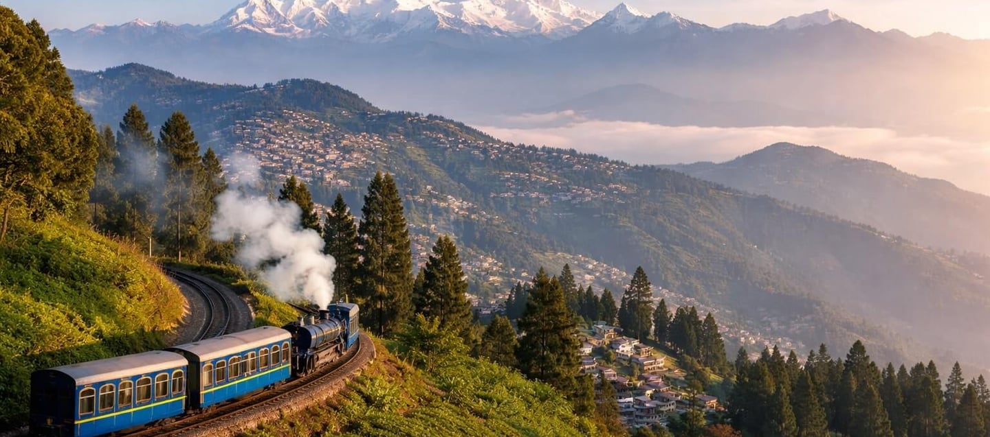 Darjeeling's Toy Train ride