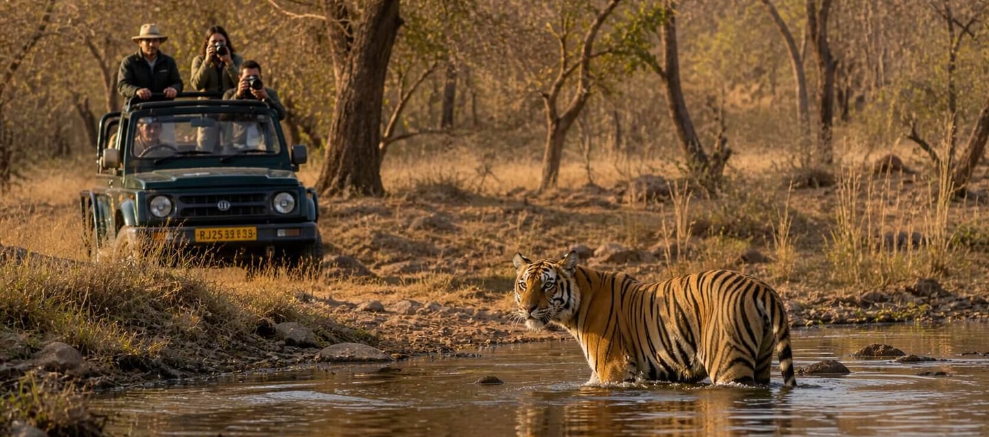 Tiger safari tour in Ranthambore
