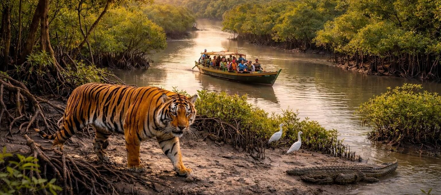Royal Bengal Tiger in Sundarbans