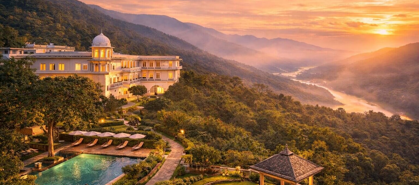 Ananda Wellness Resort in Uttarakhand