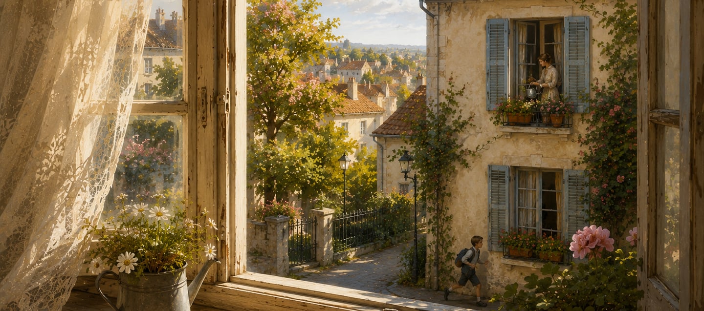 La fenêtre. Une fable de Laure Nofel