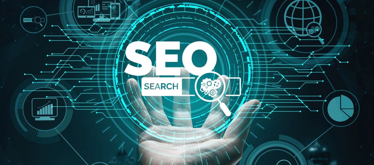 "Professional SEO services by Ridhaan Technology including keyword research, on-page optimization, a