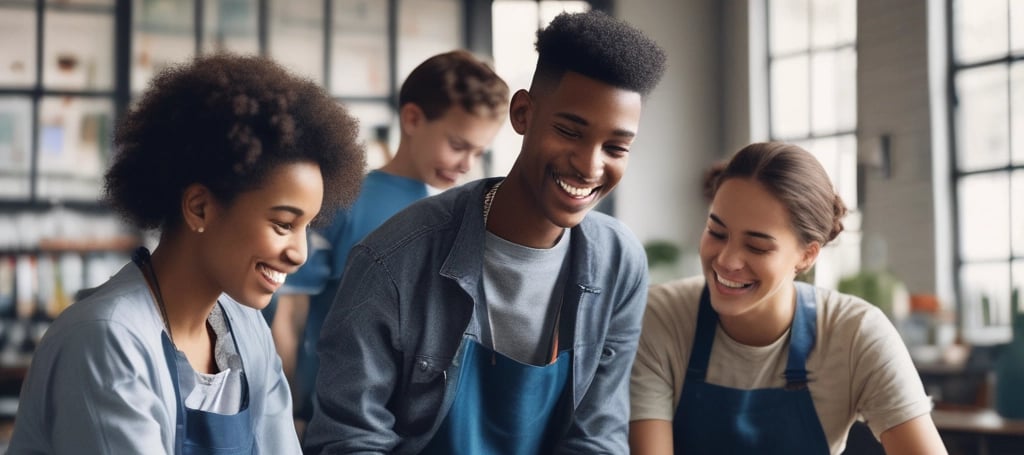 white and black abstract painting